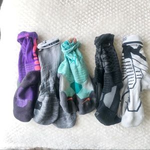 Lot of basketball socks Nike Jordan